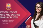 JSV College of Arts And Science Admission 2025
