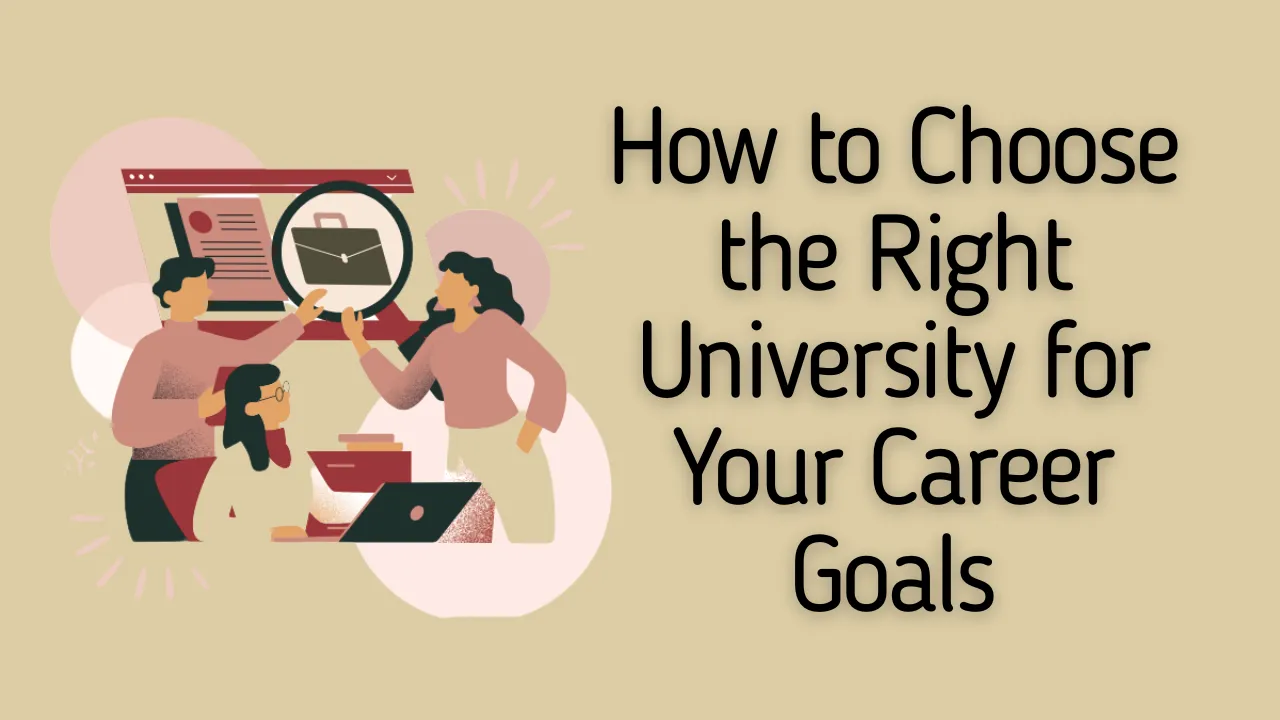 Right University for Your Career Goals