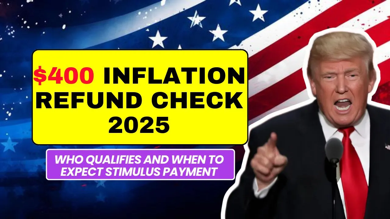 $400 Inflation Refund Check 2025