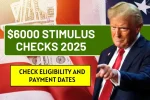 $6,000 Stimulus Checks 2025