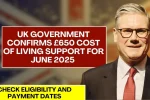 £650 Cost of Living Support