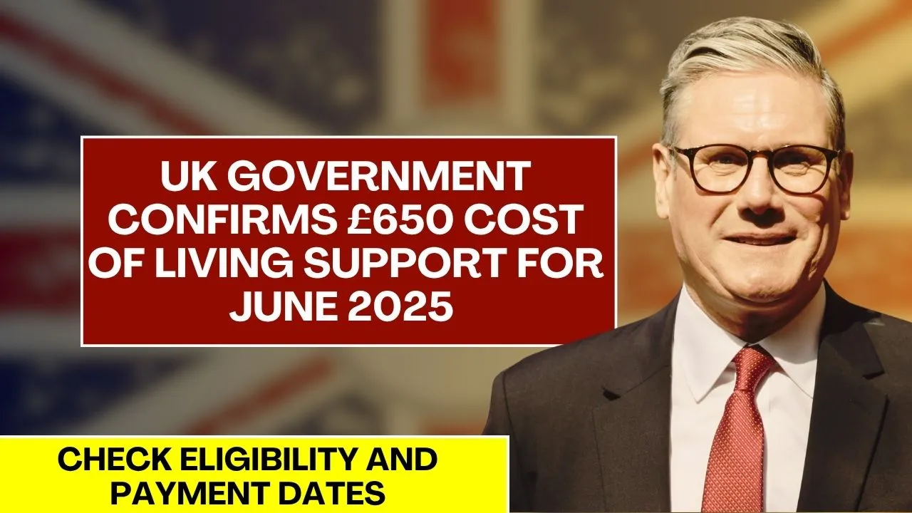 £650 Cost of Living Support