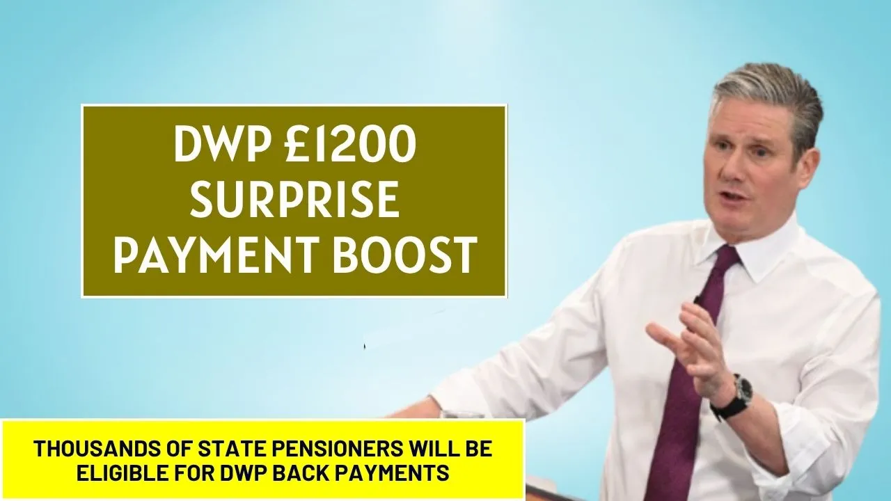 DWP £1200 surprise payment