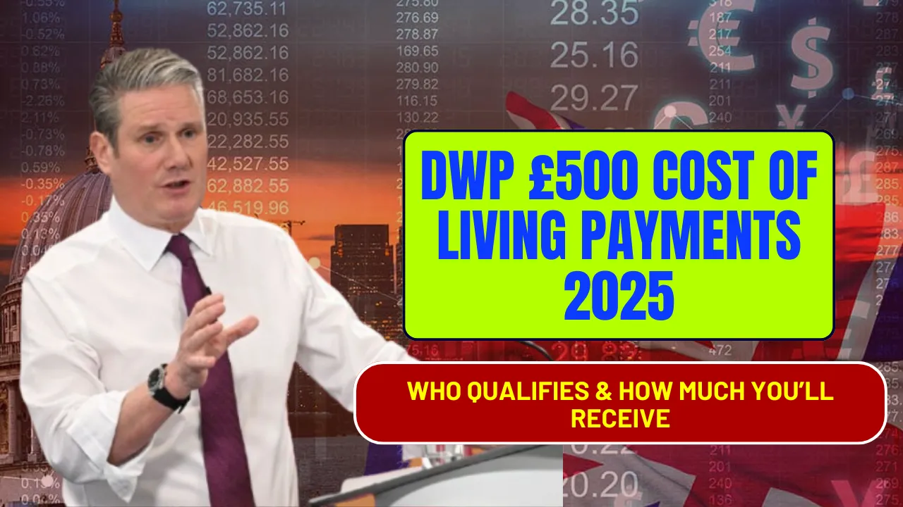 DWP £500 Cost of Living Payments 2025