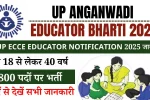 UP Anganwadi Educator Bharti 2025