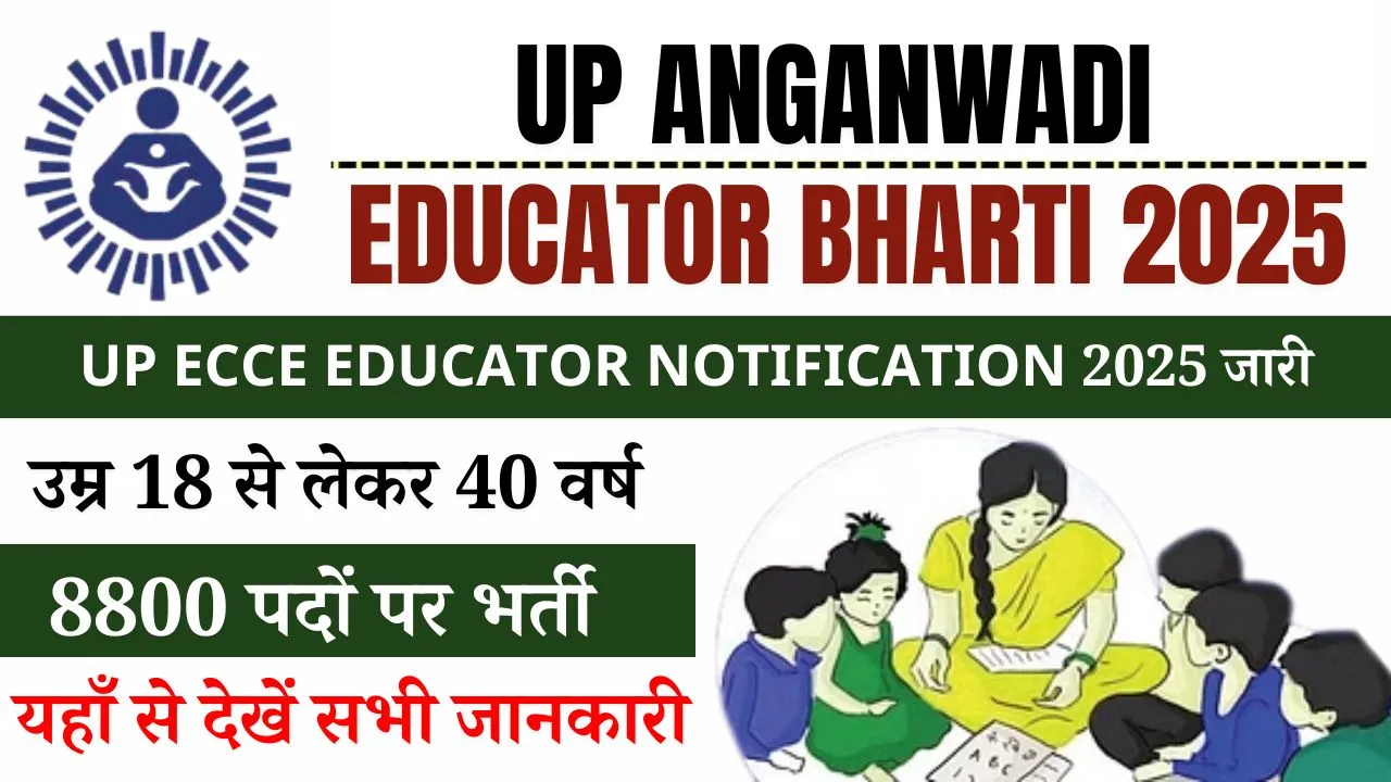 UP Anganwadi Educator Bharti 2025