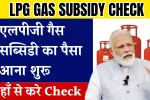 LPG Gas Subsidy Check