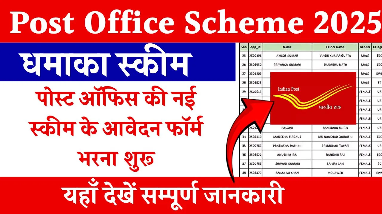 Post Office Scheme 2025